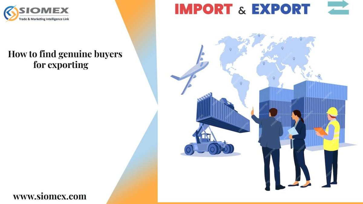 genuine buyers for exporting